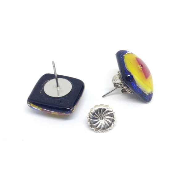Earrings Artisan Glass - Picture 3 of 4